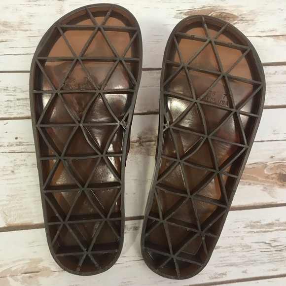 J. Crew Tortoise Pool Slide Sandal Size 7 Shower slides - Picture 6 of 7